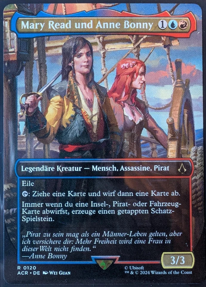 MTG | Mary Read und Anne Bonny | NM | DE | ACR 0120 | Borderless  - Bild 1 von 1