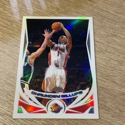Tarjeta Chauncey Billups 2005 Topps cromo refractor #42. Pistones Detroit. Foto 1 de 3