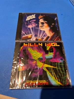 Billy Idol - Charmed Life+ Cyberpunk CD lot set NEW SEALED W/ TOP LABEL STICKER! Foto 1 de 4