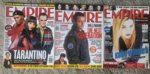 3 X Empire Magazine April July 1998 March 1999 Vintage Tarantino Winslet LeBlanc - Picture 1 of 4
