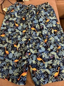 BANANA BOAT BOYS TROPICAL THEMED SWIM SHORTS SZ (12)  NEW WITH TAGS - Picture 1 of 3