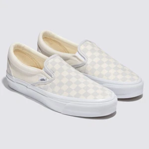 Vans Premium Checker Slip-on Reissue 98 LX Skate Sneakers VN000CSE7VF US 4-13 - Picture 1 of 7