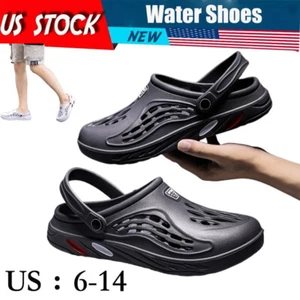 Mens Womens Arch Support Clogs Garden Shoes Outdoor Swim Beach Slippers Sandals - Picture 1 of 23