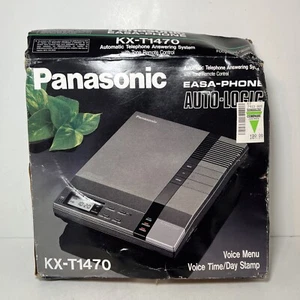 Panasonic EASA PHONE KX-T1470 Telefon Automatyczna sekretarka System stalówka Vintage - Zdjęcie 1 z 4