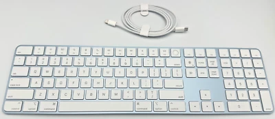 Blue Apple Magic Keyboard W/Touch ID & Numeric Keypad (10 key) A2520 MMMR3LL/A - Image 1 of 4