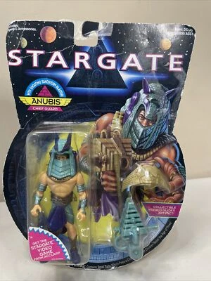 Figura de acción Stargate Movie Anubis Chief Guard SELLADA en tarjeta Foto 1 de 4