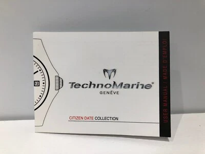 TECHNOMARINE - Manuale Dell'Utente - Citizen Date Collection - Immagine 1 di 2