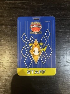 Pokemon 2017 International Championships North America Staff Badge - Picture 1 of 2