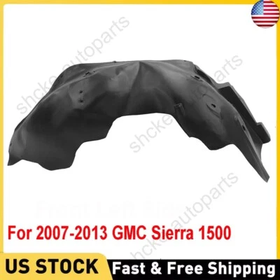 New Front Left Driver Side Fender Liner For 2007-2013 GMC Sierra 1500 20953679 Foto 1 de 4