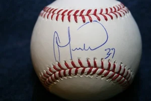 ODUBEL HERRERA AUTOGRAPHED SIGNED BASEBALL PHILADELPHIA PHILLIES MAJOR LEAGUE - Picture 1 of 2