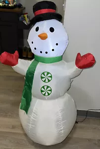 4 Feet Inflatable Snowman - Picture 1 of 5