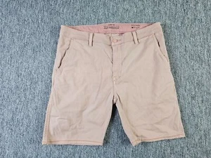 Levi's XX CHINO Shorts Men's W33 L32 Slim Tapered Pink Denim Regular Red Tab - Picture 1 of 11