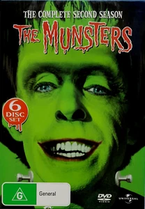 The Munsters : Complete Season 2 (DVD, 1964) (6 Disc set) - Picture 1 of 2
