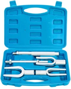 5Pcs Tie Rod Ball Joint Pitman Arm Tool Kit Joint Remover Separator Pickle Fork - Picture 1 of 14