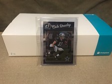 Cole Beasley 2016 Donruss Press Proof Black #81 (Only 10 Made)(9/10)