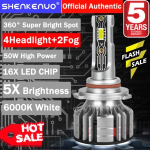 For Chevy Suburban 2015-2020 LED Headlight High/Low Beam Fog Light Bulbs Kit A8D - Picture 1 of 20