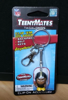 Llavero TeenyMates Tagalong NFL PITTSBURGH STEELERS + Clip - Nuevo Foto 1 de 3