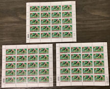 Lot Of 3 Full Sheets Of Summer Sports 33 Cent Stamps 60 Stamps Total MNH