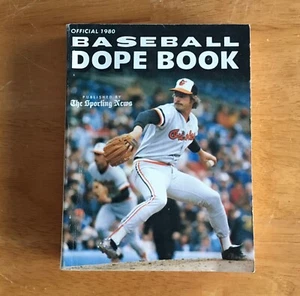Official 1980 Sporting News MLB Baseball Dope Book Media Guide Mike Flanagan - Picture 1 of 2