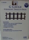 LIONEL 7-11039  STRAIGHT TRACK 4- PACK  PLASTIC    NEW MINT
