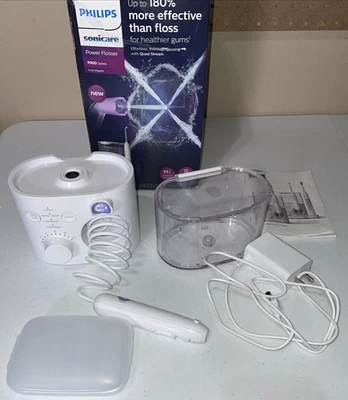 Philips Sonicare Power Flosser System 7000 irrigador oral BOQUILLAS FALTANTES - LEER Foto 1 de 4
