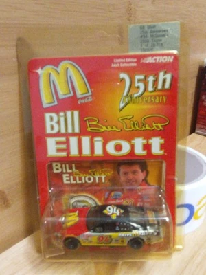 Coche de acción NASCAR 1/64 diecast #94 McDonalds Drive Thru Bill Elliott 2000 Ford Foto 1 de 4