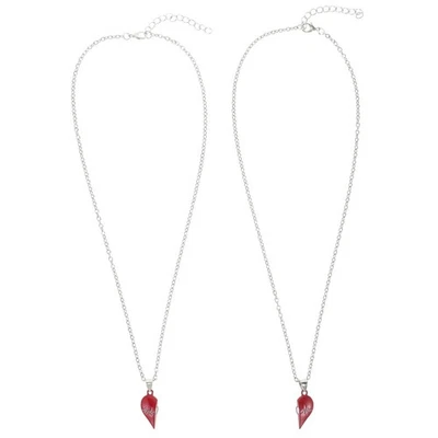  Magnetische Herzschlag-Halskette für Paare, passender Herz-Anhänger-Schmuck, - Bild 1 von 4