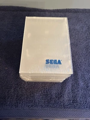 Sega Genesis genuine OEM clamshell clear plastic case Lot 5 New In Shrink Wrap . - Image 1 of 4