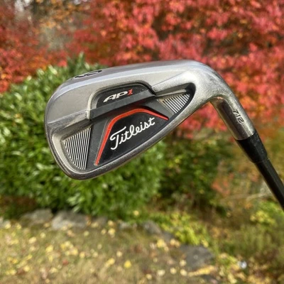 Titleist AP1 712 - 9 Iron Graphite Design Tour AD 50i L-flex RH XXIO New Grip - Image 1 of 4