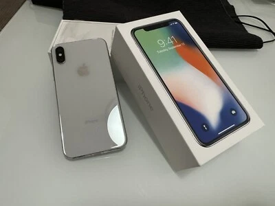 iPhone X Apple- 256GB - Argento - Immagine 1 di 4