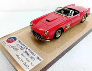 FERRARI 250 SPIDER CALIFORNIA PININFARINA 1960 ROSSA AMR SERIE 500 n°159 - Foto 1 di 4