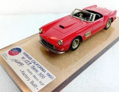 FERRARI 250 SPIDER CALIFORNIA PININFARINA 1960 ROSSA AMR SERIE 500 n°159 - Immagine 1 di 4