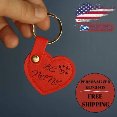 Personalized Keychain Custom Name Customized Gifts for Her Valentine's Day Chain - Изображение 1 из 4