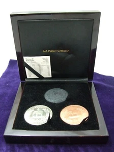 BOXED 3 X 1830 INA Retro Pattern Ceylon Rix Dollar COA Limited Strike Of 600 - Picture 1 of 11