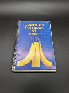 Vintage 1981 Compute!'s First Book Of Atari Rare Spiral Bound Book. - Picture 1 of 12