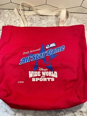 Bolso de Mano ABL Mujer Baloncesto All Star Game Rojo Disney Wide World of Sports Foto 1 de 3