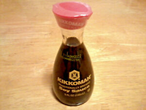 Kikkoman-Soy Dispenser Sauce In 5 oz Refillable Bottle / FREE U.S.A. SHIPPING!