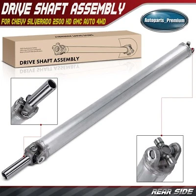 Eixo de transmissão traseiro de alumínio conjunto de eixo de transmissão para Chevy Silverado 2500 HD GMC 4WD - Imagem 1 de 4