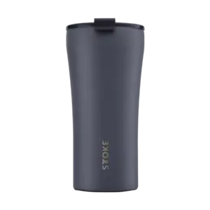 Sttoke Ceramic Reusable Coffee Cup 16oz Slated Grey - Picture 1 of 2