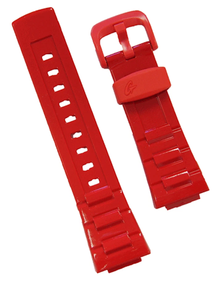 Подлинный сменный ремешок для BABY G BLX100-4 КРАСНЫЙ BGD120 BG3000 BG3001 * - Изображение 1 из 1