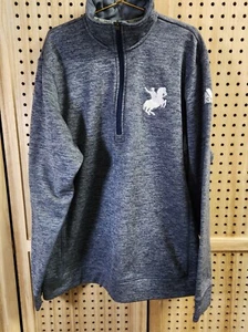 Adidas Climawarm Half Zip Sweater Team Issue Long Sleeve Logo Mens Size Large - Picture 1 of 8