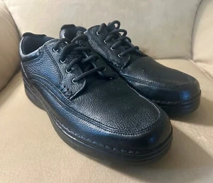 New* GH BASS Men's Stanley Black Leather Lace Up Shoes Sz 10.5 - Picture 1 of 5