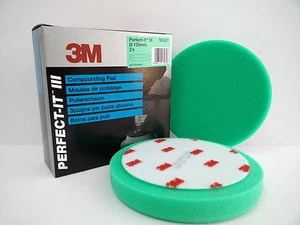 3M TAMPONE SPUGNA LUCIDATURA PIATTO VERDE 50487 150MM PASTA POLISH PERFECT - Imagen 1 de 1