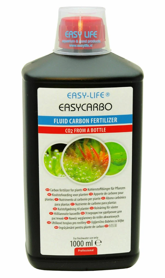 EASY-LIFE EASYCARBO 1000ml Pflanzenbooster Kohlenstoffdünger aus der Flasche