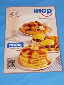 IHOP Restaurant Official MENU Spring/Summer 2024 10 page Genuine Current Version - Picture 1 of 8