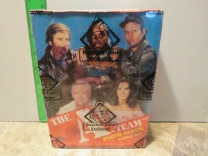 1983 TOPPS THE A-TEAM 36 CAJA DE CERA BARBACOA AUTENTICADA (COMO NUEVA) MR. T - Imagen 1 de 6