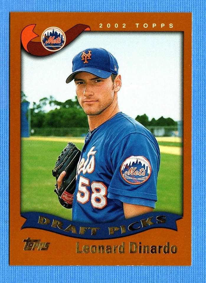 2002 Topps #691 Leonard Dinardo Draft Pick Mets - Image 1 of 1