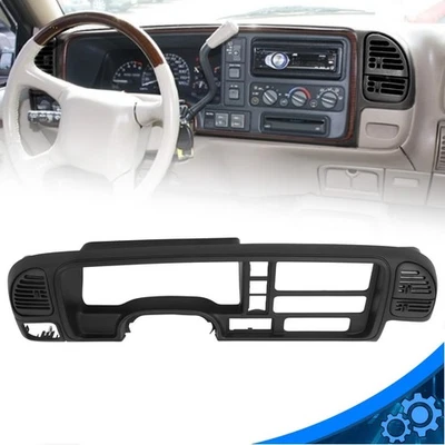 Radio Stereo Double Din Dash Bezel For Chevy GMC C&K 1500/2500/3500 1995-2002 - Image 1 of 4