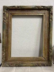 Vintage Wooden Picture  Frame Hand Carved 52 X 62cm - Picture 1 of 9