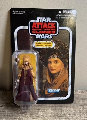 Colección Vintage Star Wars Padme Amidala (Disfraz Campesino) VC33 Sin perforar Foto 1 de 4